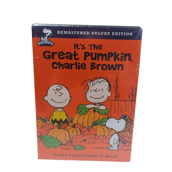 NEW! Its The Great Pumpkin Charlie Brown Remastered Deluxe Bonus Edition DVD - Picture 2 of 6